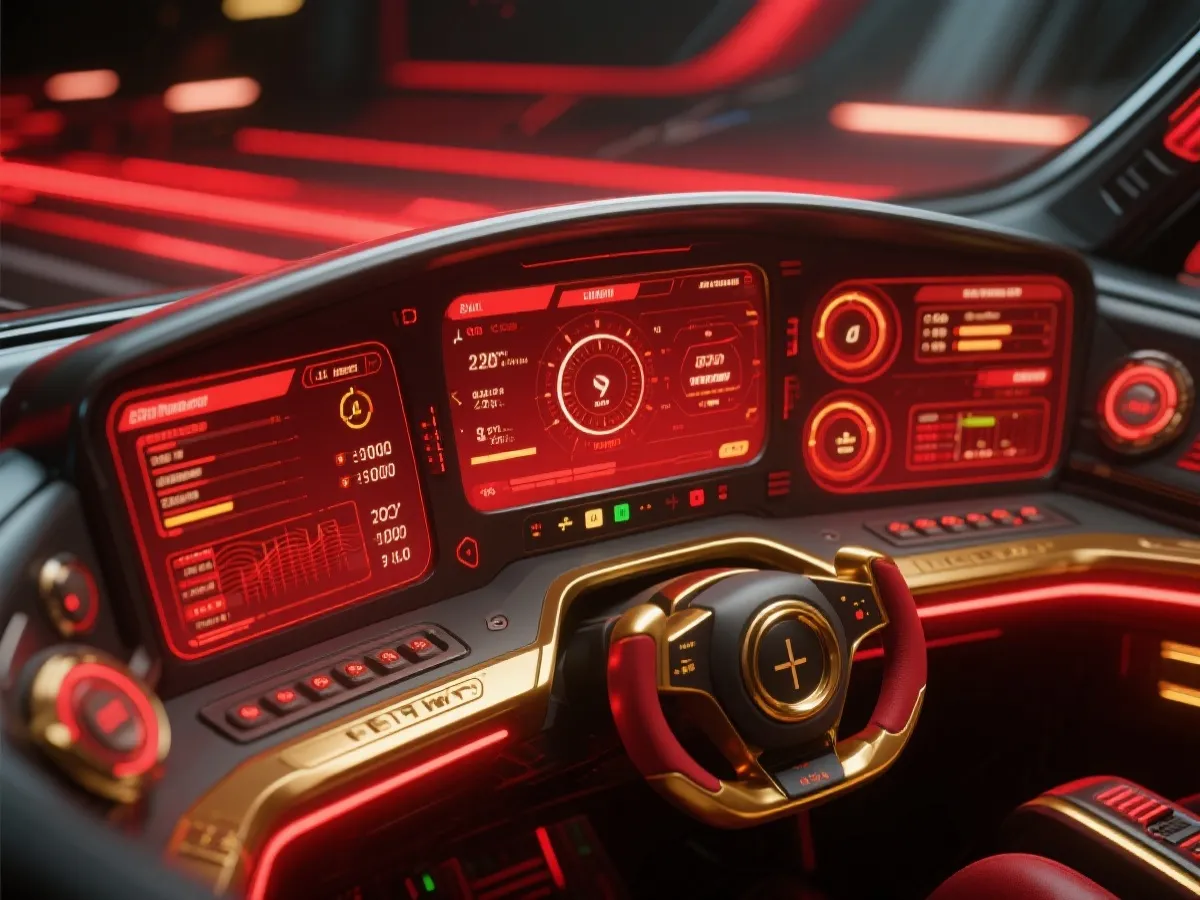 极速赛车直播界面示意图