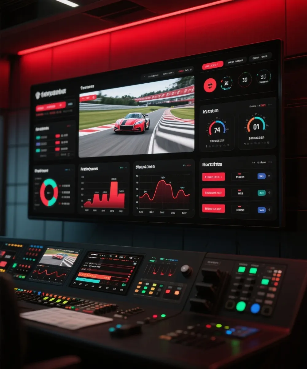 实时赛况追踪示意